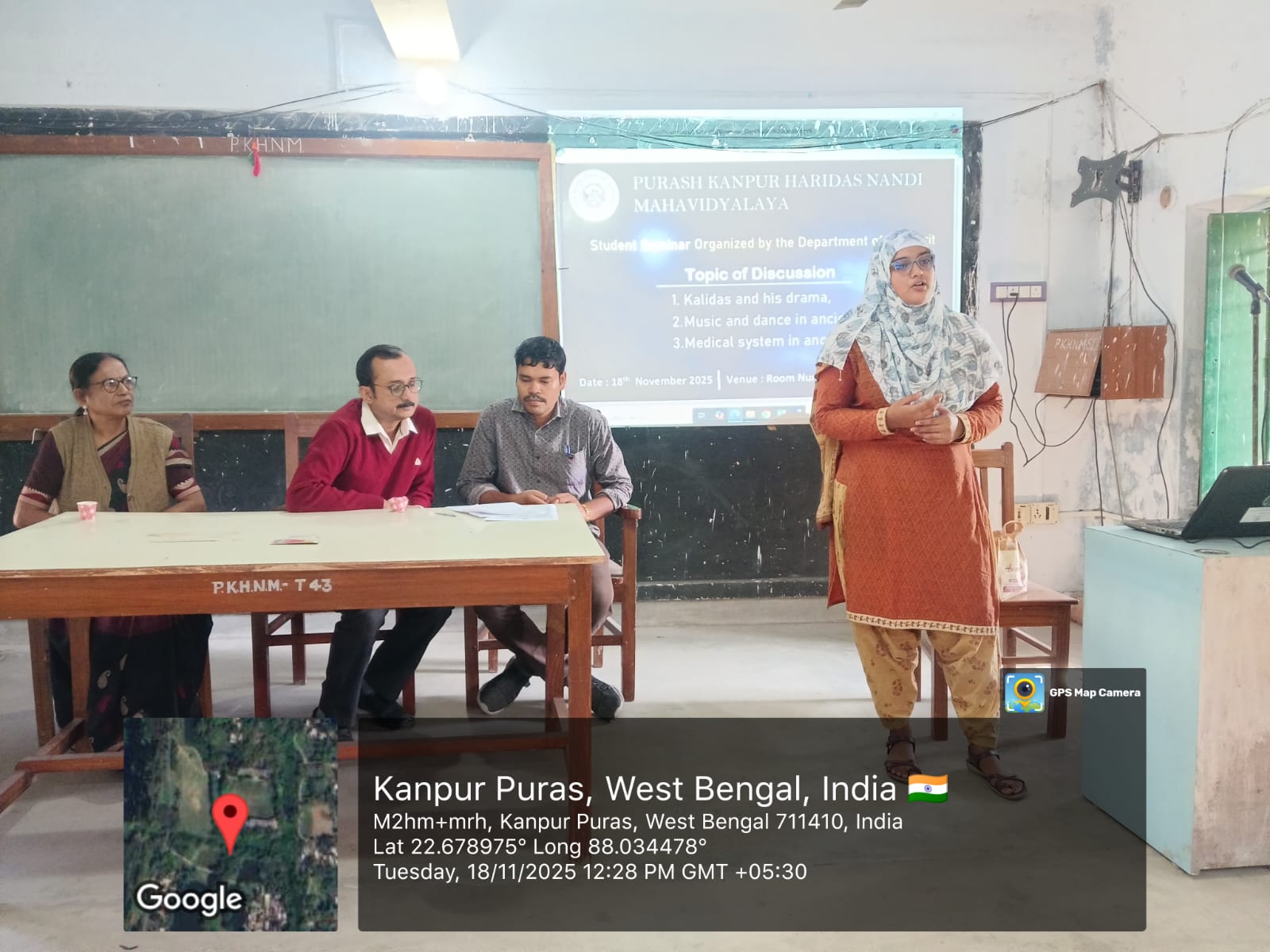 Student Seminar by Department of Sanskrit